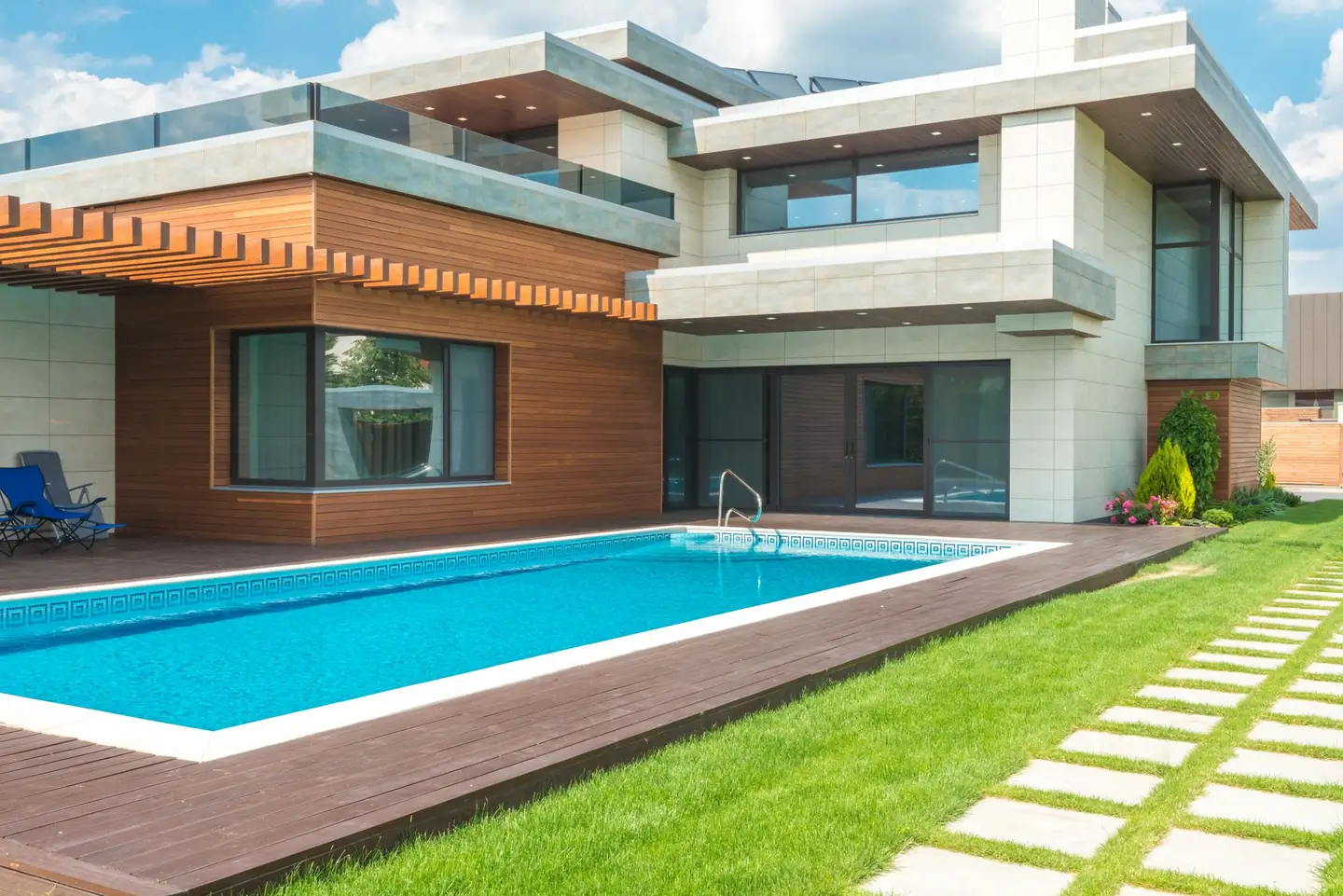 Swimming pool built in Glen Inneslambton, NSW